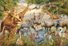 Ravensburger Animals at the Waterhole 500