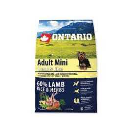 Ontario Adult Mini Lamb & Rice 2.25kg