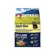 Ontario Adult Mini Lamb & Rice 2.25kg - cena, srovnání