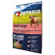 Ontario Adult Large Lamb & Rice 2.25kg - cena, srovnání