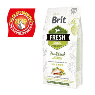Brit Fresh Duck with Millet Active Run & Work 2.5kg - cena, srovnání