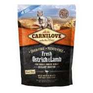 Carnilove Fresh Ostrich & Lamb for small breed 1.5kg - cena, srovnání