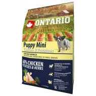 Ontario Puppy Mini Chicken & Potatoes 2.25kg - cena, srovnání