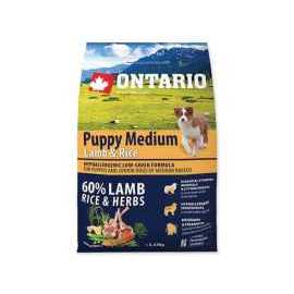 Ontario Puppy Medium Lamb & Rice 2.25kg