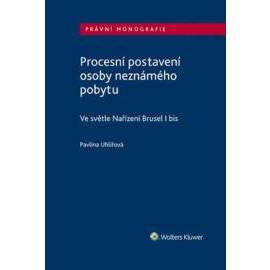 Procesní postavení osoby neznámého pobyt