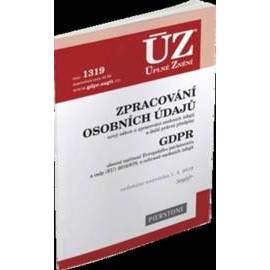 ÚZ 1319 Zpracování osobních údajů, GDPR