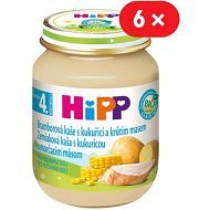 Hipp Bio Zemiakové pyré s kukuricou a morčacím mäsom 6x125g - cena, srovnání