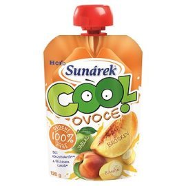 Hero Sunárek Cool ovocie Broskyňa Banán Jablko 120g