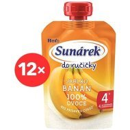 Hero Sunar Sunárek Do ručičky banán 12x100g - cena, srovnání