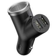 Baseus Y Type Dual Car Charger - cena, srovnání