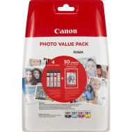 Canon CLI-581 BK/C/M/Y Photo Value BL - cena, srovnání