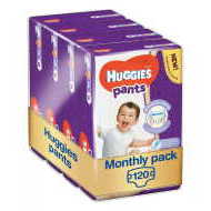 Huggies Pants Jumbo 6 120ks - cena, srovnání