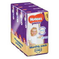 Huggies Pants Jumbo 5 136ks - cena, srovnání