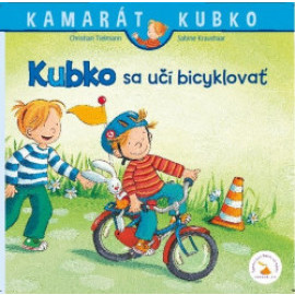 Kubko sa učí bicyklovať