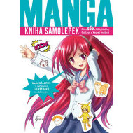 Kniha samolepek: Manga - cena, srovnání