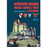 Erbovní mapa hradů, zámků a tvrzí v Čechách 8 - cena, srovnání