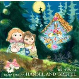 Hansel and Gretel / Perníková chaloupka - anglicky (prostorové leporeolo s loutkami)