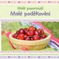 Malé poděkování - cena, srovnání