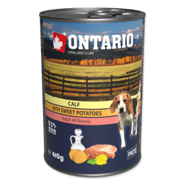 Ontario Calf Sweetpotato Dandelion and linseed oil 400g