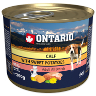 Ontario Calf Sweetpotato Dandelion and linseed oil 200g - cena, srovnání