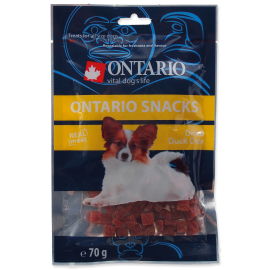 Ontario Snack Duck Dice Small dog 70g