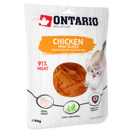 Ontario Mini Chicken Slices 50g