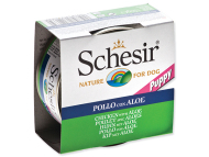 Schesir Puppy kuracie + aloe 150g - cena, srovnání