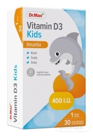 Dr. Max Pharma Vitamin D3 Kids 30tbl