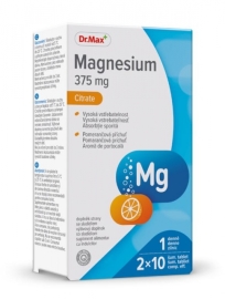 Dr. Max Pharma Magnesium 375mg 20tbl