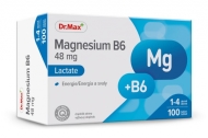 Dr. Max Pharma Magnesium B6 Lactate 100tbl - cena, srovnání