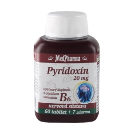 MedPharma Pyridoxín 20mg 60+7tbl