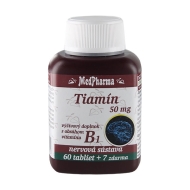 MedPharma Tiamín 50mg 60+7tbl - cena, srovnání