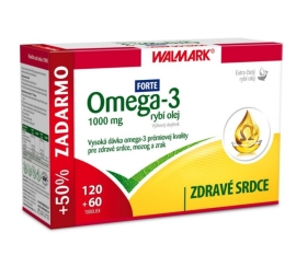 Walmark Omega-3 Rybí olej Forte 180tbl