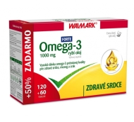 Walmark Omega-3 Rybí olej Forte 180tbl - cena, srovnání