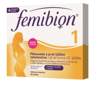 Merck Femibion 1 Plánovanie a prvé týždne tehotenstva 28tbl - cena, srovnání