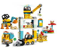 Lego DUPLO Town 10933 Stavba s vežovým žeriavom - cena, srovnání