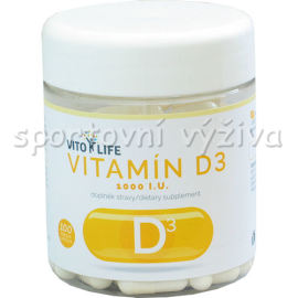 Vito Life Vitamín D3 100tbl