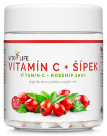 Vito Life Vitamín C + Šípek 100tbl