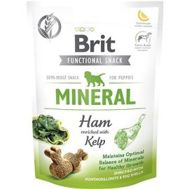 Brit Care Dog Functional Snack Mineral Ham for Puppies 150g