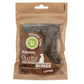 Fitmin Dog Purity Snax Bones liver 2ks