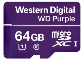 Western Digital Micro SDXC Purple U1 64GB