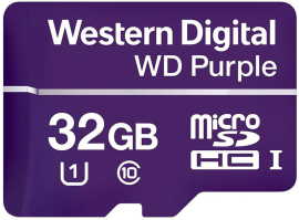 Western Digital Micro SDHC Purple U1 32GB