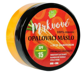 Vivaco Mrkvové opalovacie máslo s betakaroténom SPF15 150ml