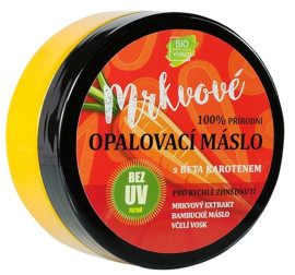 Vivaco Mrkvové opaľovacie maslo bez UV filtrov s betakaroténom 150ml