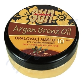 Vivaco Opaľovacie maslo s arganovým olejom SPF10 200ml