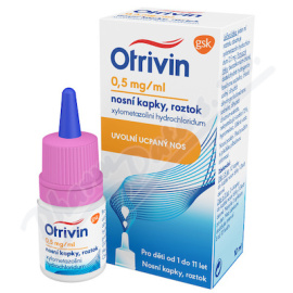 Glaxosmithkline Otrivin 0.5 mg/ml 10ml