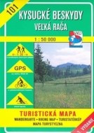Kysucké Beskydy - Veľká Rača - turistická mapa č. 101 - cena, srovnání