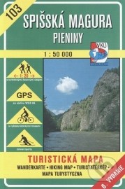 Spišská Magura - Pieniny - turistická mapa č. 103