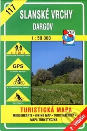 Slanské vrchy - Dargov - turistická mapa č. 117