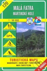 Malá Fatra - Martinské hole - turistická mapa č. 120